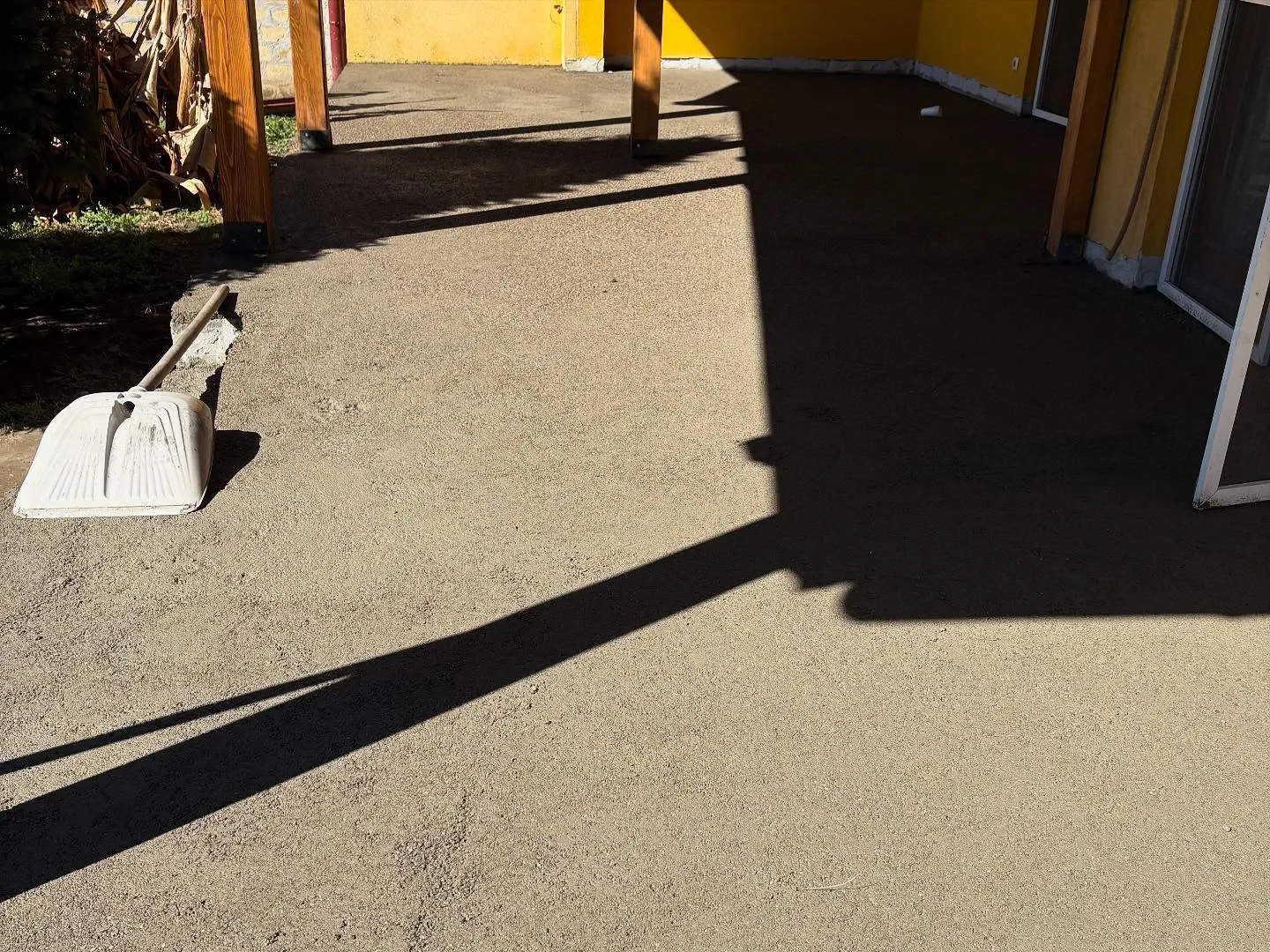 Terasa u pripremi — obrada podloge